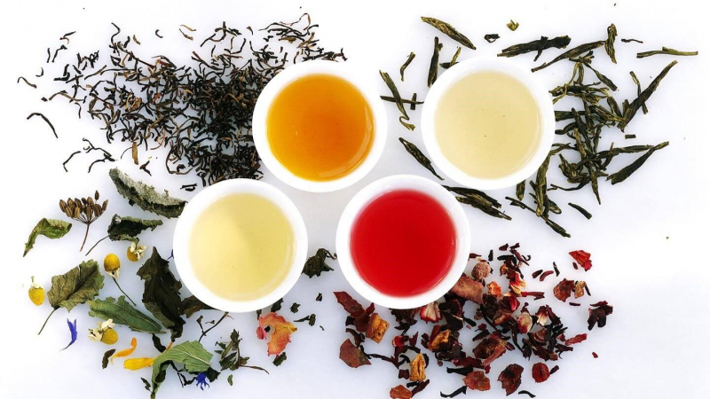Tea or herbal infusions