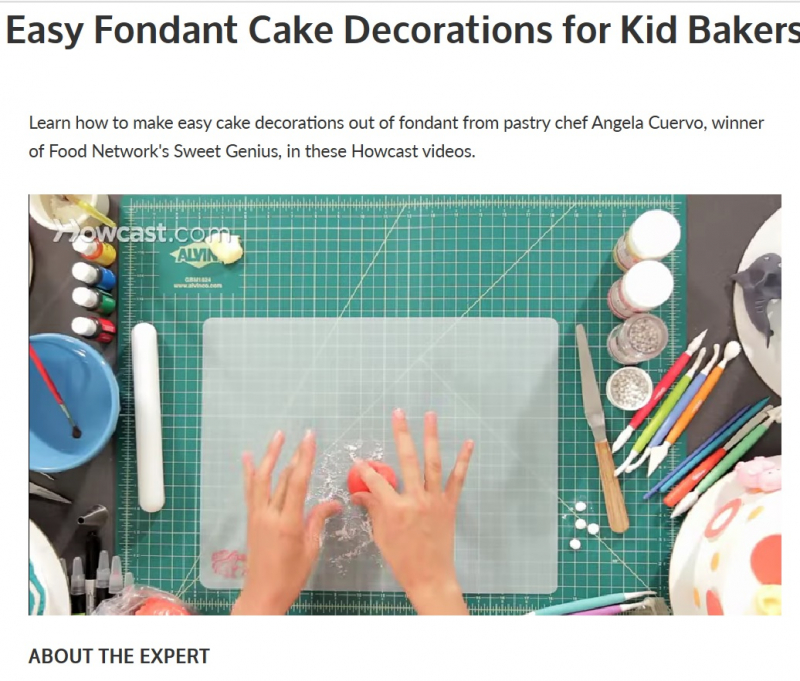 Screenshot via https://www.howcast.com/guides/1151-easy-fondant-cake-decorations-for-kid-bakers