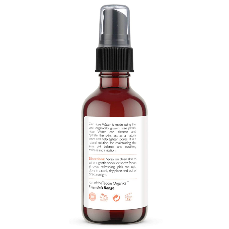 Teddie Organics Rose Water Facial Toner Spray. Photo: amazon.com