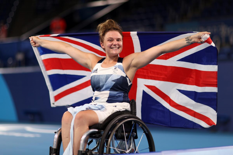 Jordanne Whiley at Tokyo 2020 Paralympic Games