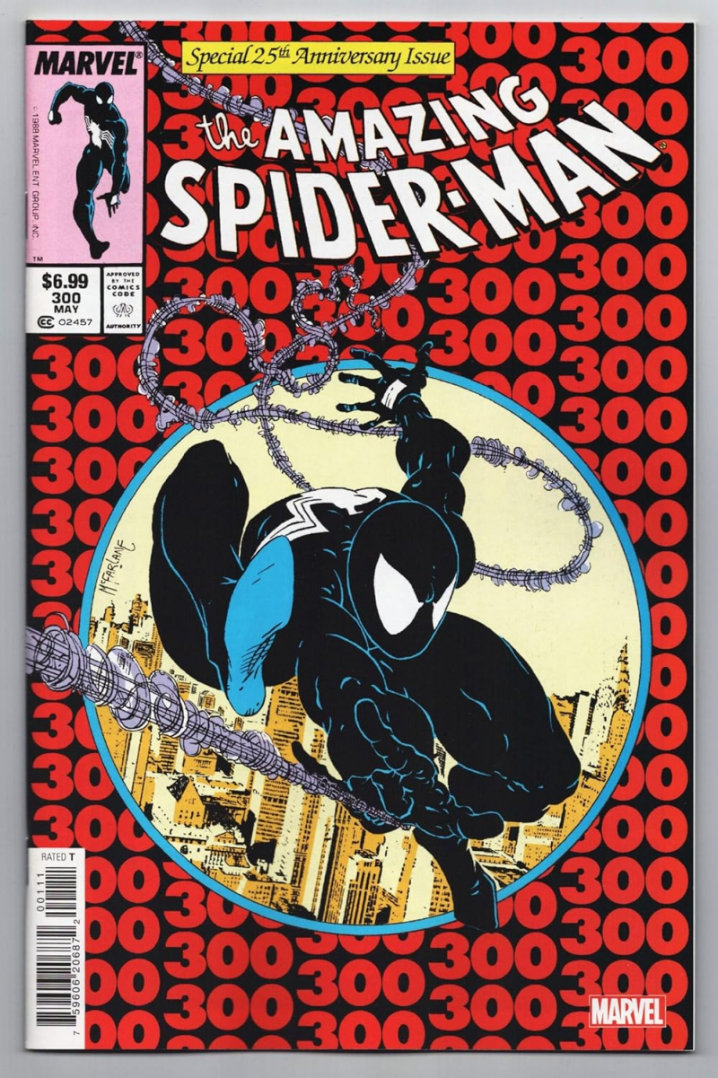 Photo by https://www.amazon.com/Amazing-Spider-Man-Facsimile-Venom-Marvel/dp/B0CGFBN7WC