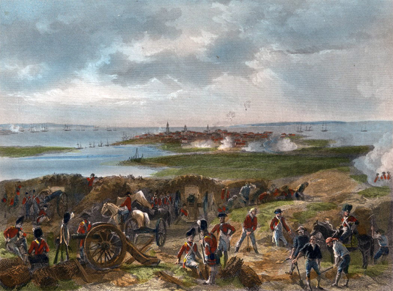 Battle of Charleston - www.britishbattles.com