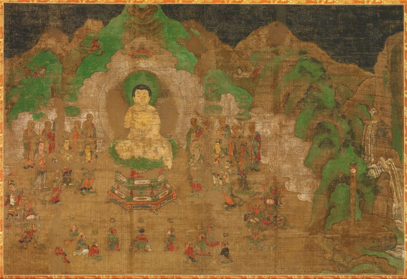 Photo on Creazilla (https://creazilla.com/nodes/6750114-anonymous-life-of-the-buddha-king-bimbisara-s-conversion-1993-478-4-metropolitan)