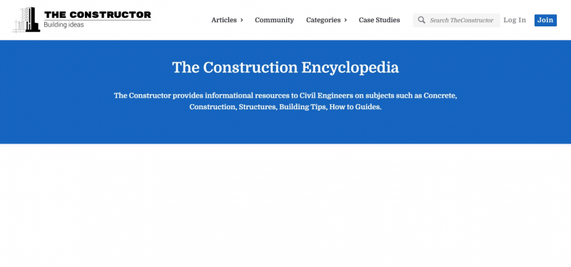 Screenshot of https://theconstructor.org/