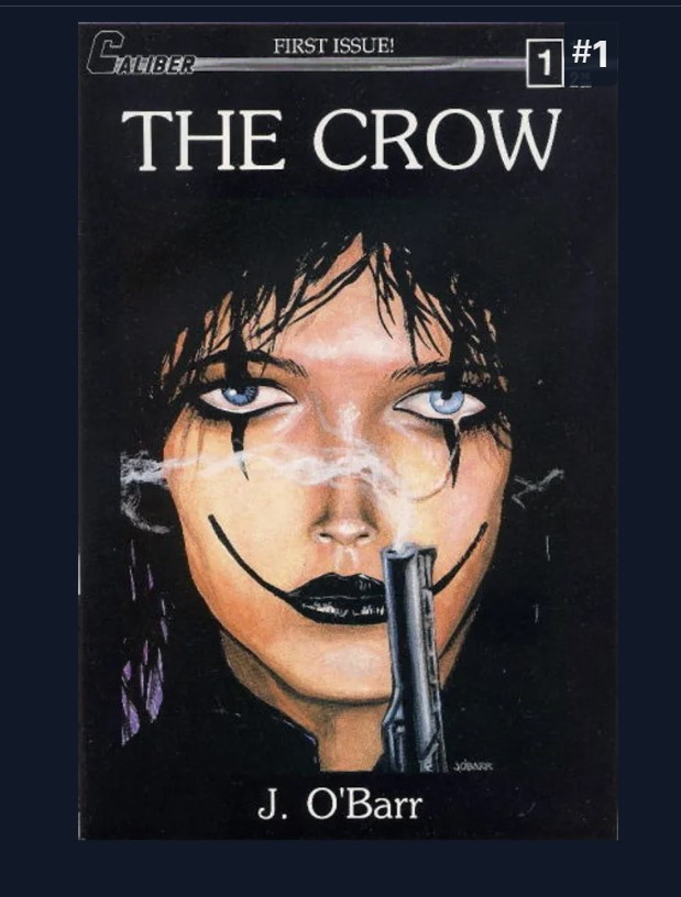 Screenshot of https://gocollect.com/comic/the-crow-1
