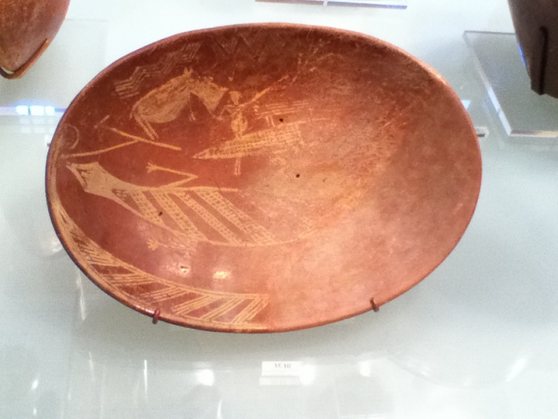 A plate created during the Early Dynastic period -en.wikipedia.org