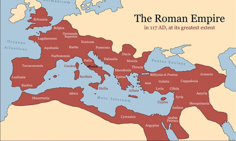 The Roman Empire -geologyinmotion.com