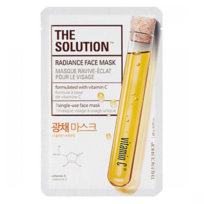 The Face Shop The Solution Radiance Face Mask. Photo: muabannhanh.com