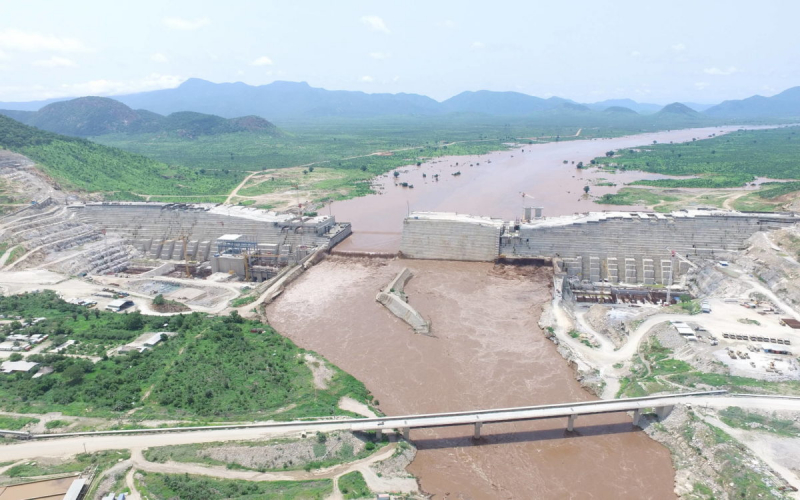 The Grand Ethiopian Renaissance Dam. Photo: africanewsagency.fr