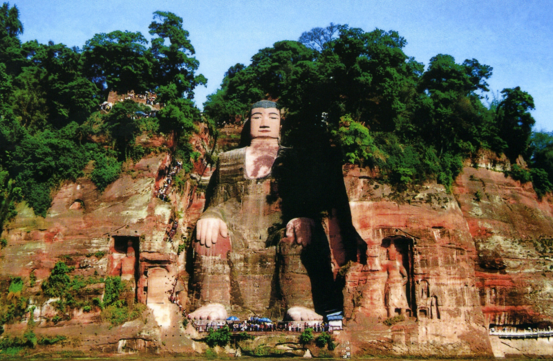 The Leshan Giant Buddha, Sichuan