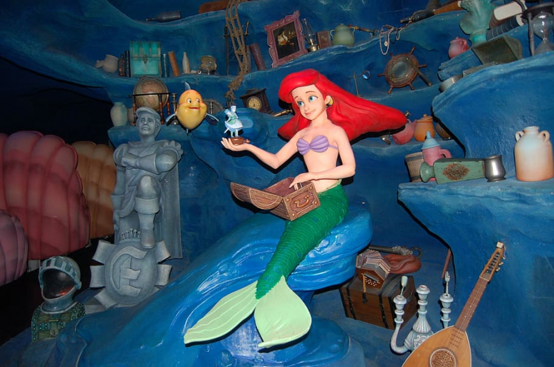 Photo on Wallpaper Flare: https://www.wallpaperflare.com/closeup-photo-of-ariel-figurine-little-mermaid-disney-disney-world-wallpaper-zknps