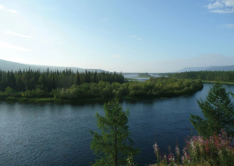 The Lower Tunguska River