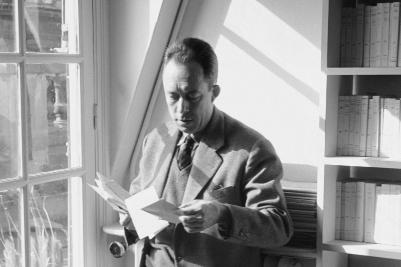 Albert Camus, the author. Source: Vox