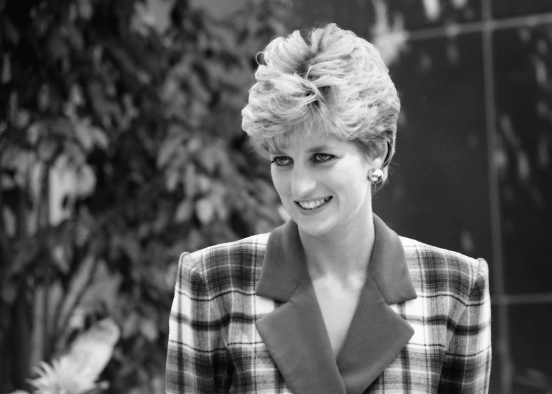 Photo on Wiki: https://commons.wikimedia.org/wiki/File:Princess_Diana_at_Accord_Hospice.jpg