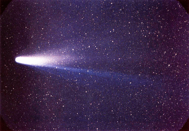 Photo: Halley's comet - vi.wikipedia.org