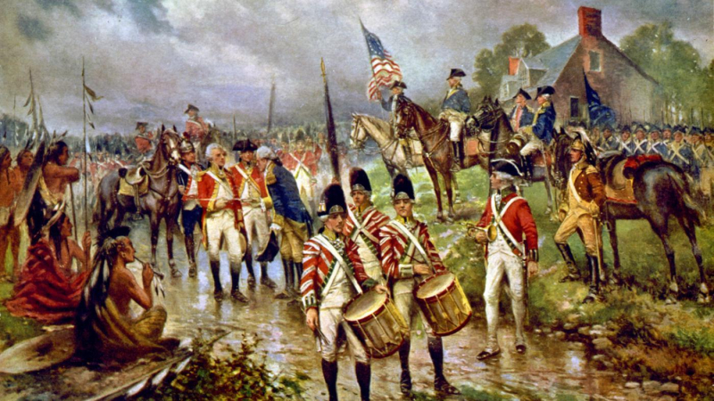 Photo: The Battle of Saratoga - brewminate.com