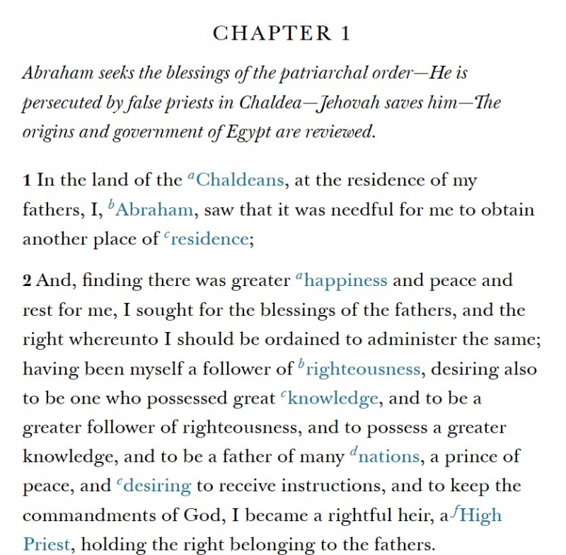 Screenshot of https://www.churchofjesuschrist.org/study/scriptures/pgp/abr/1?lang=eng