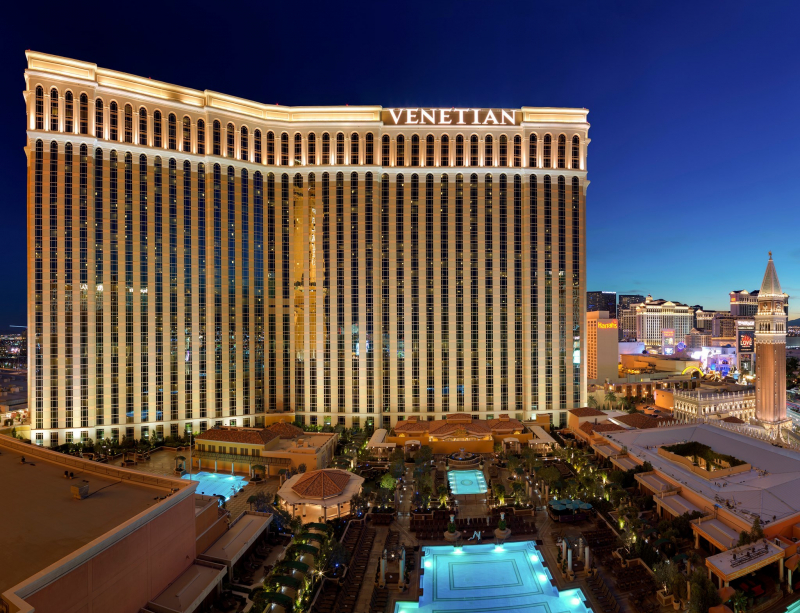 The capital of Italy in the United States of America. Photo: The Venetian Resort Las Vegas ﻿