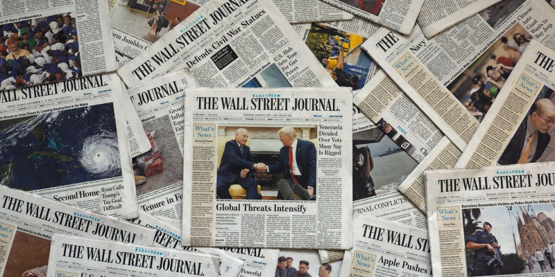 The Wall Street Journal newspaper. Photo: wan-ifra.org