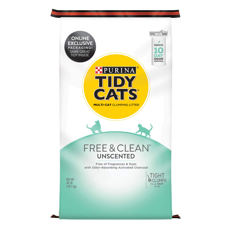 Tidy Cats Lightweight Free & Clean Unscented Clumping Cat Litter