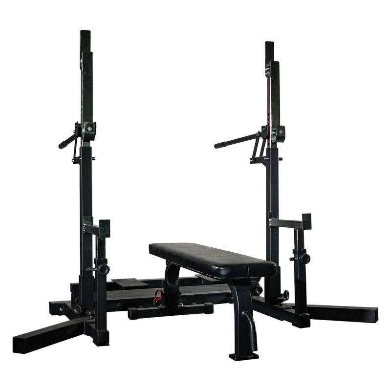 Titan Fitness Competition Bench and Squat Rack Combo