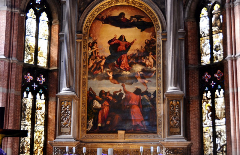 Assumption of the Virgin, 1518, in the Frari (5) - Flickr