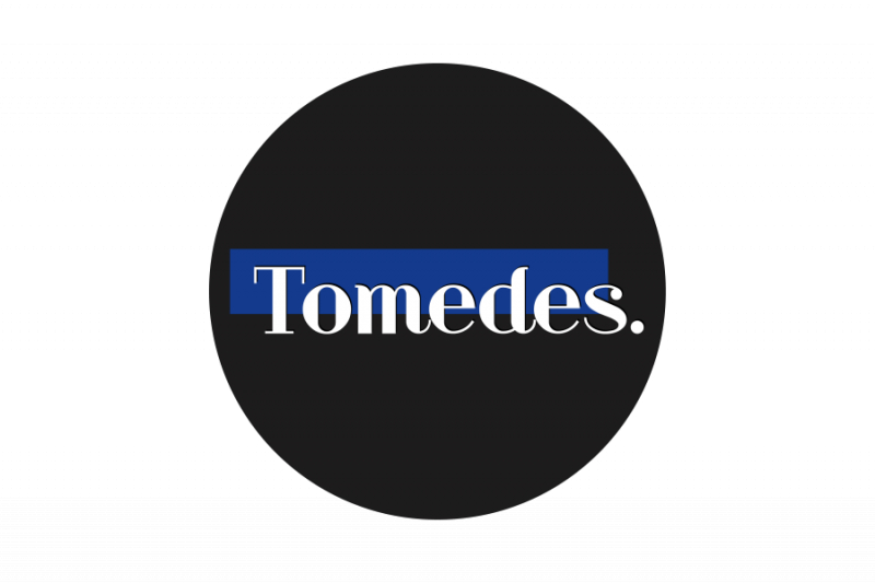 Tomedes Logo. Photo: slator.com