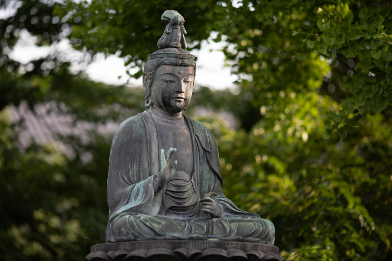 Photo on Pexels (https://www.pexels.com/photo/buddha-statue-near-trees-1344472/)
