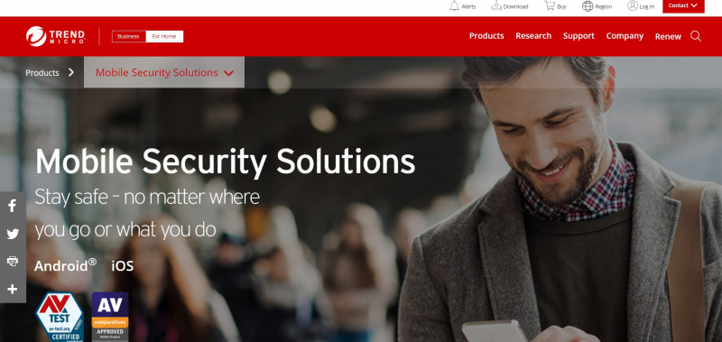 Trend Micro Mobile Security — Best for Ad-Blocking