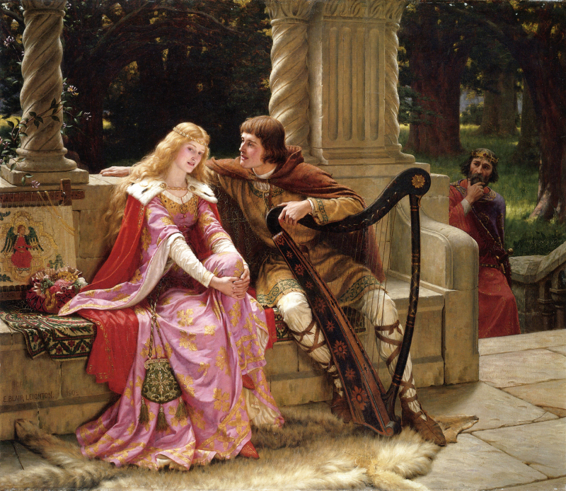Edmund Blair Leighton's Tristan and Isolde - 