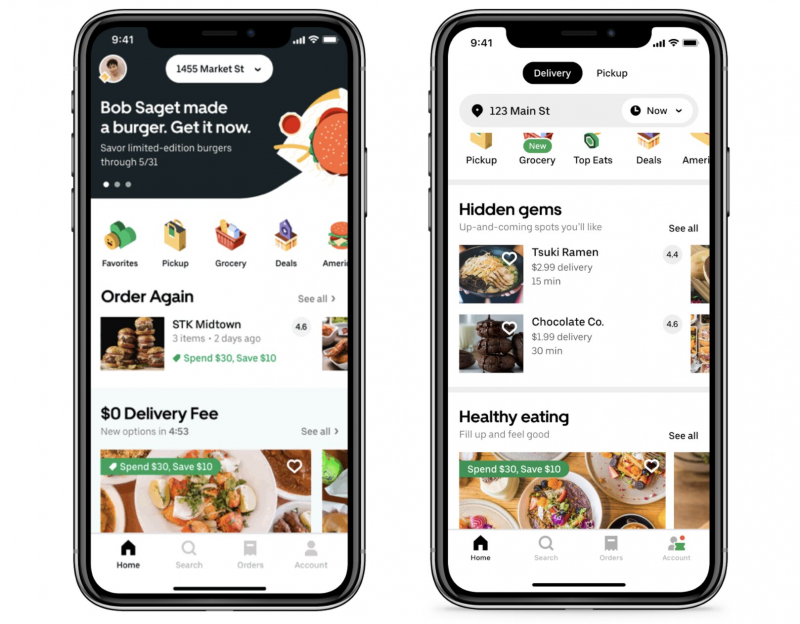 Photo: https://thespoon.tech/uber-eats-revamped-app-aims-to-make-restaurant-discoverability-easier/