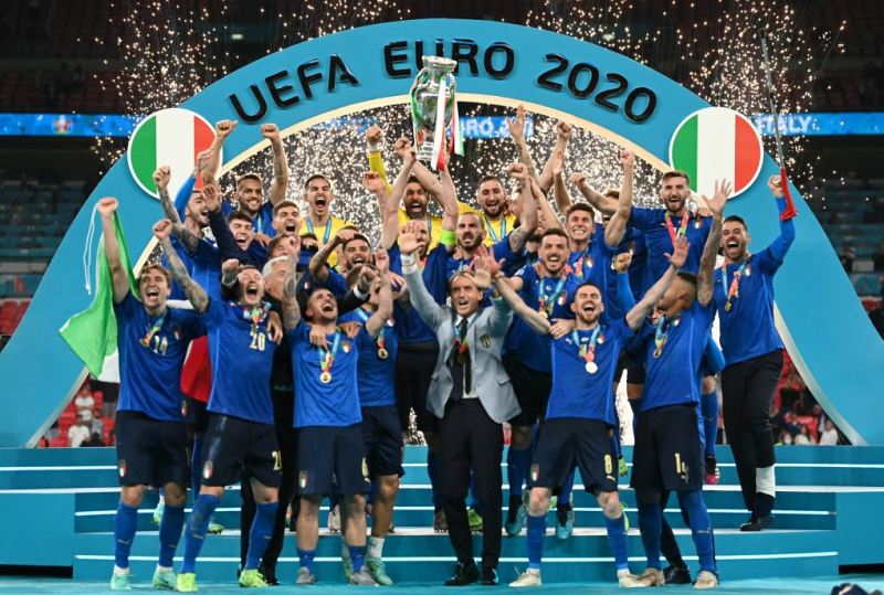 Italian team with Euro champion in 2020