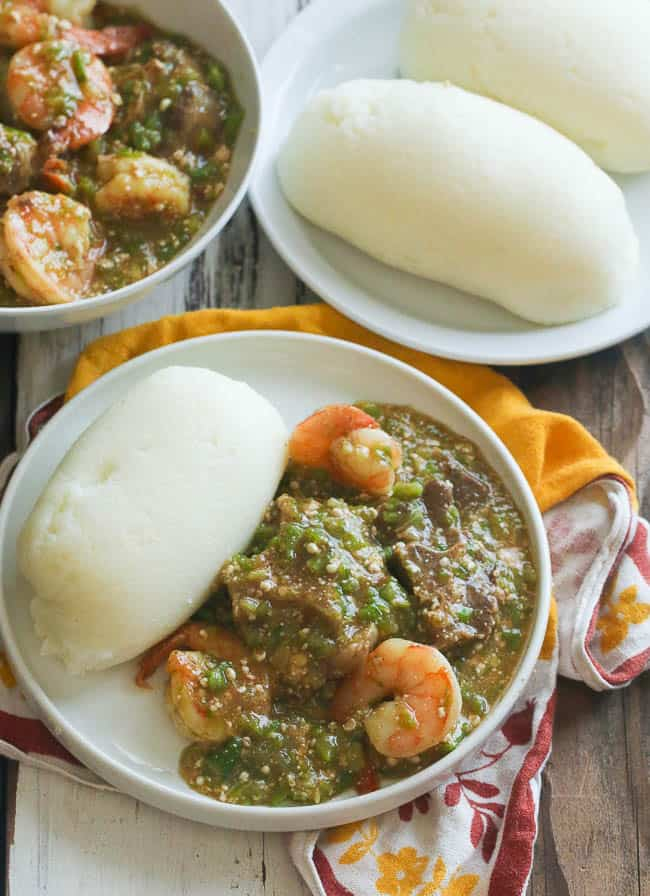 Ugali (Corn or Cassava Porridge)