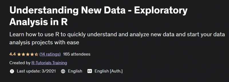 Understanding New Data - Exploratory Analysis in R