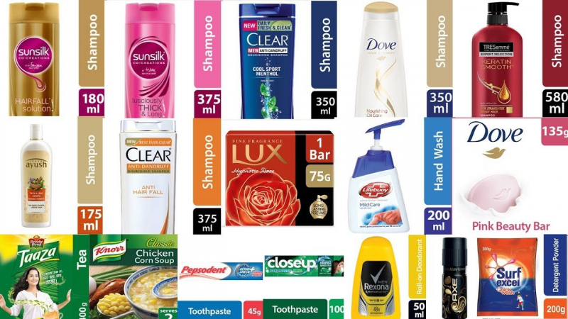 Unilever's products