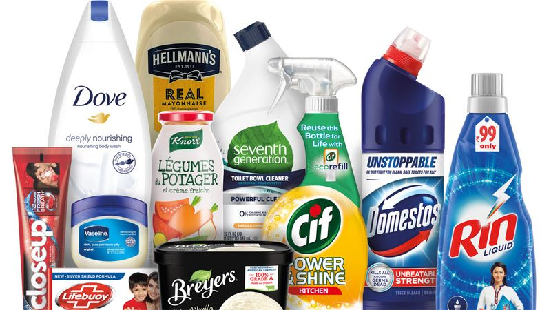 Unilever Products. Photo: unilever.com