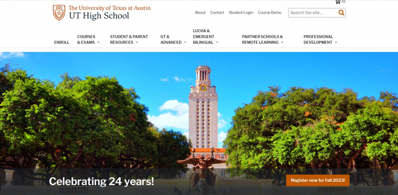 Screenshot via https://highschool.utexas.edu/