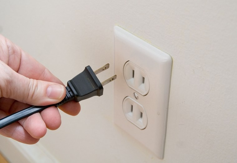 Unplug appliances that aren’t in use
