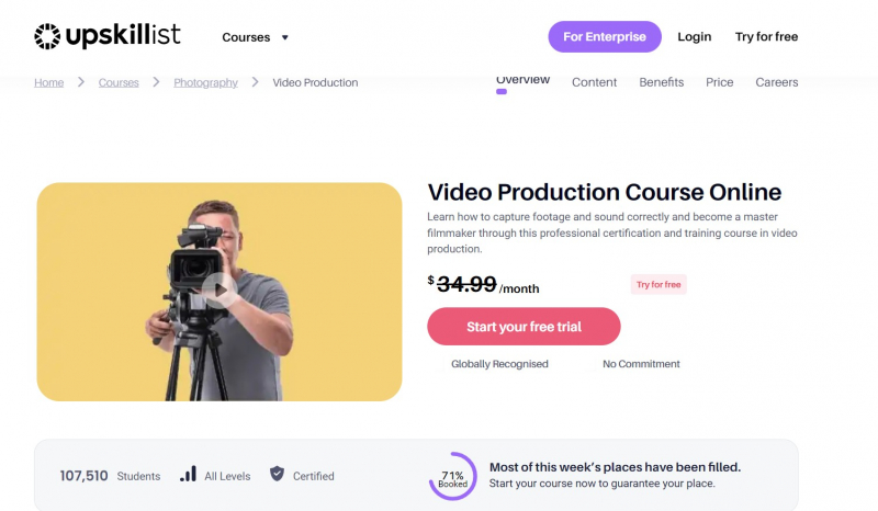 Video Production Course Online