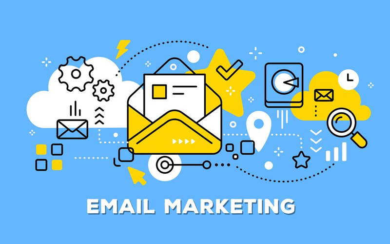 Using email marketing can help you promote your website. Photo: callio.vn