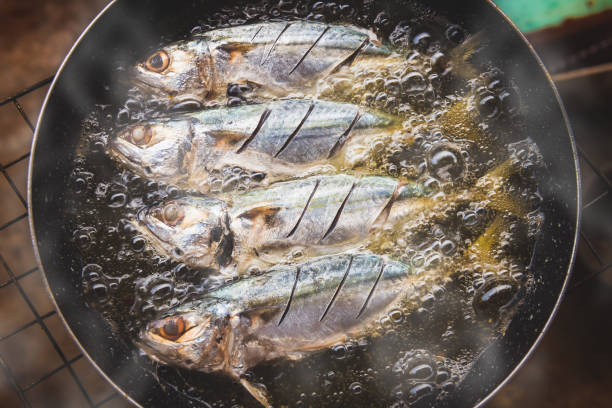 Using the wrong pan for deep-frying