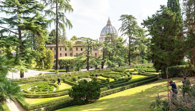 Vatican Gardens. Photo: vaticancityguide.org