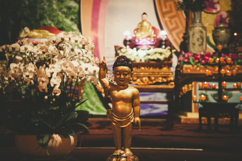Vesak - Photo on Pixabay (https://pixabay.com/photos/vesak-buddha-birth-buddhism-5142395/)