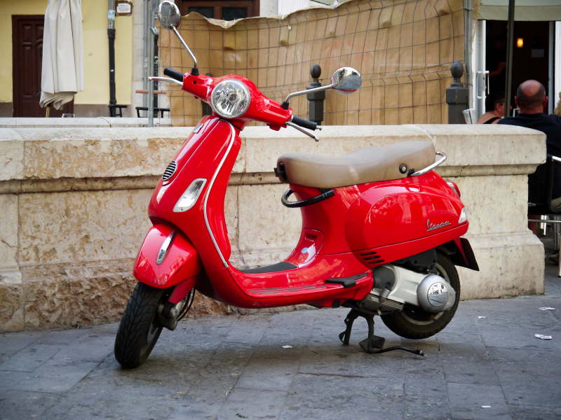 Vespa Motorcycle. Photo: en.wikipedia.org