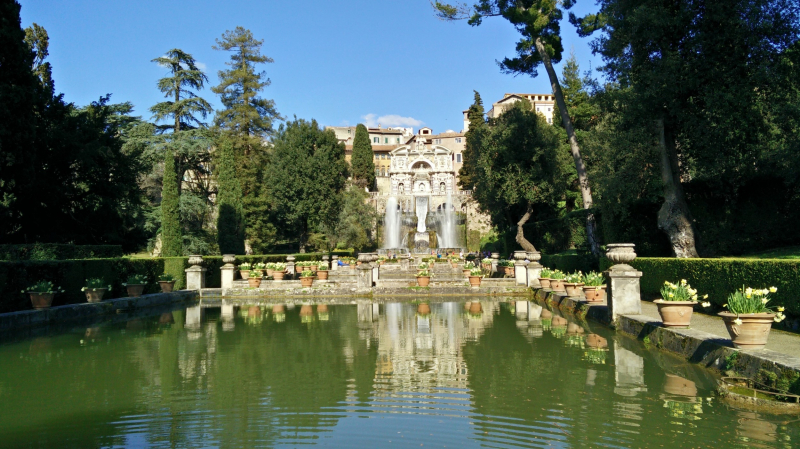 Villa d'Este Gardens at Tivoli