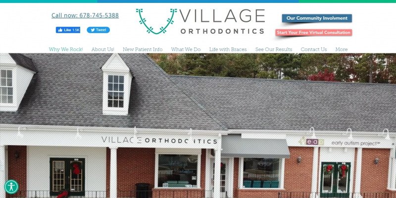 Village Orthodontics. Photo: screenshot