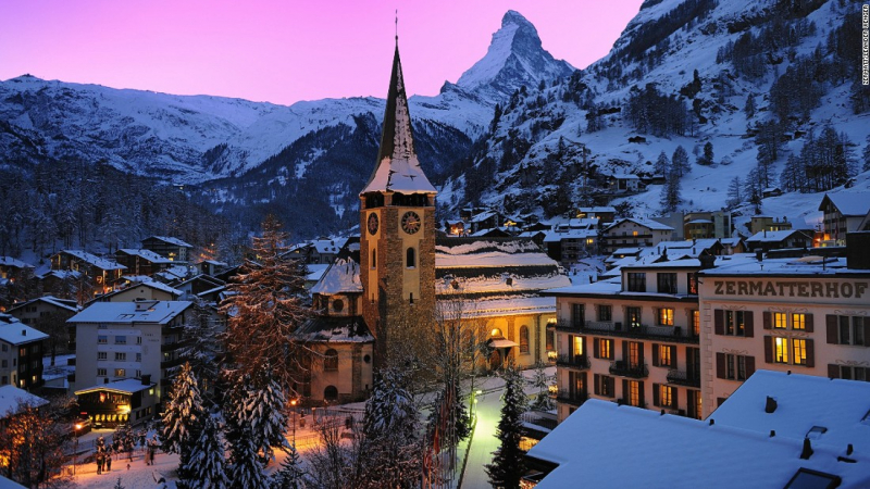 Visit Europe's Most Famous Ski Resort in Zermatt, Switzerland