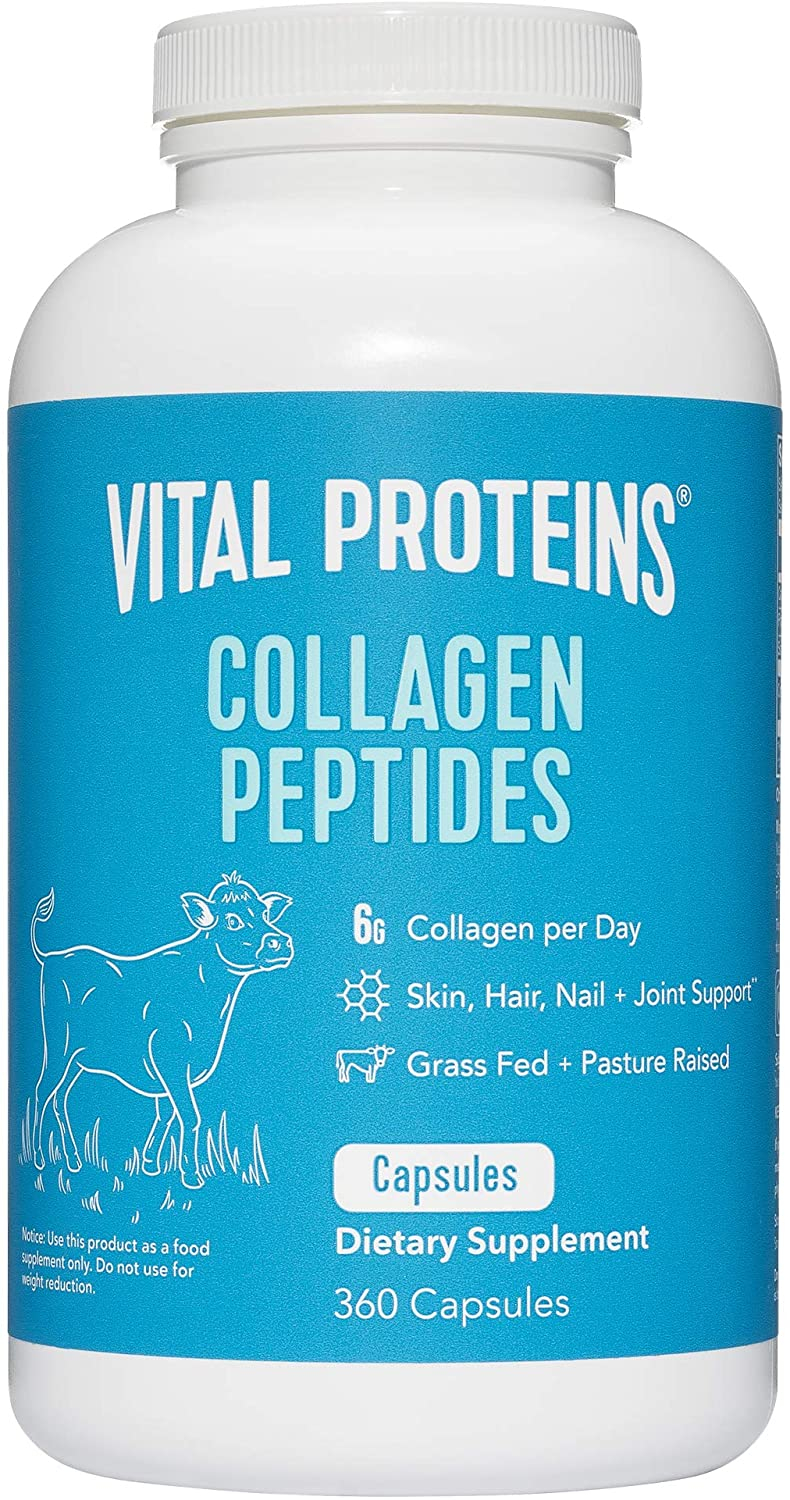 Vital Proteins Collagen Pills Supplement. Photo: luxstore.com