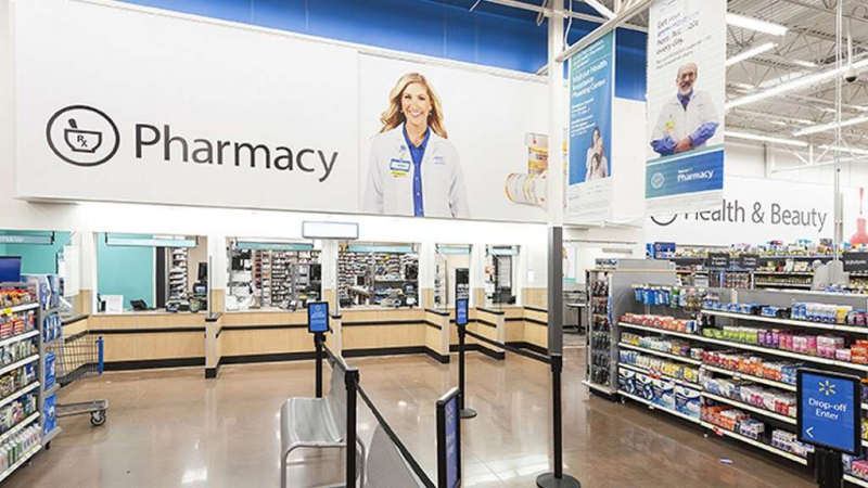 Walmart Pharmacy in Chicago - Image source: https://getcbdstore.com/