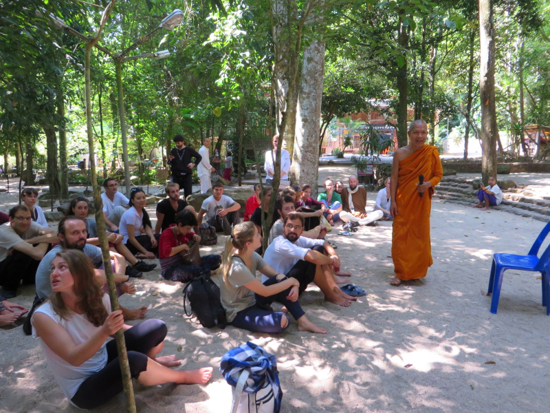 Photo:  Sunny's Travels - experiences at the silent meditation retreat Suan Mokkh